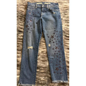 Anthropologie Pilcro and the Letterpress Jeans - Slim Boyfriend Denim Size 27